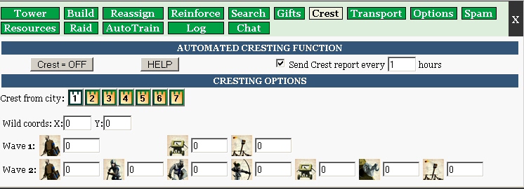 Configurare Crest Del Bot